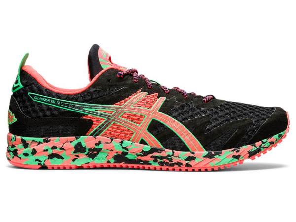 Asics Hardloopschoenen Heren, GEL-NOOSA Zwart/Koraal - Asics Winkel Brussel | B0852379-KT